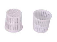 FORMINA FUSCELLA PER RICOTTA GR.40/70- - ø superiore cm.4,5 - ø inferiore cm.4x5h. - 88 pezzi