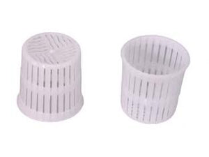 FORMINA FUSCELLA PER RICOTTA GR.40/70- - ø superiore cm.4,5 - ø inferiore cm.4x5h. - 88 pezzi