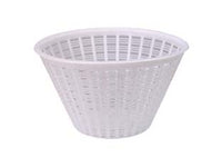 FUSCELLA PER RICOTTA GR.1000/1500- - ø superiore cm.19 - ø inferiore cm.9x11h. - 10 pezzi