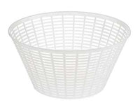 FUSCELLA PER RICOTTA GR.2000 CON BORDO MM.5- - ø superiore cm.20,3 - ø inferiore cm.12x10h. - 25 pezzi