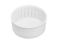 FORMA PER FORMAGGIO CACIOTTA- - gr.900 - ø sup. cm.13, ø inf. cm.11,5x7h. - 10 pezzi