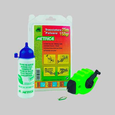 TRACCIALINEE IN KIT METRICA 25 mt - METRICA