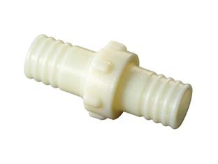 RACCORDO IN PA PORTAGOMMA DRITTO A 3 PEZZI- - ø mm.30 - 5 pezzi BUCCHI