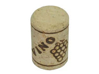 TAPPO IN SUGHERO AGGLOMERATO- - ø mm.24x40h. - 100 pezzi