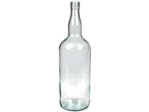 BOTTIGLIA PER WHISKY TRASPARENTE- - capacitÃE lt.1,5 - 12 pezzi