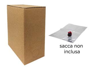 BAG IN BOX CARTONE AVANA- - per sacca lt.3 ns. cod.476034 - 10 pezzi MAFFEI