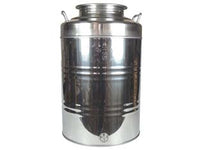 FUSTO INOX PER OLIO GRAFFATO LT.50    BELVIVERE