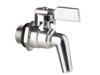 RUBINETTO A LEVA ACCIAIO INOX PER FUSTI E SERBATOI  M 3/4