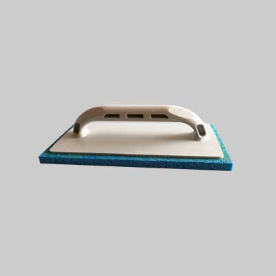 FRATTONE IN GOMMASPUGNA ANTIURTO 28 28x14 cm - sp. 14 mm - blu (dura) - MADE IN ITALY