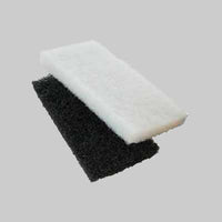 RICAMBIO TAMPONE IN FIBRA 25x12 cm - Bianco - MADE IN ITALY