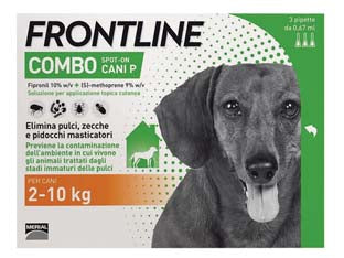 FRONTLINE COMBO PER CANI PICCOLI  in confezione da 3 pipette    FRONTLINE