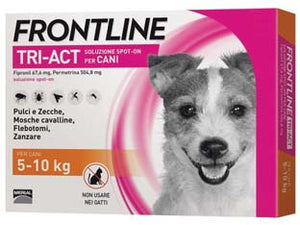 FRONTLINE TRIACT SPOTON PER CANI S  in confezione da 3 pipette    FRONTLINE