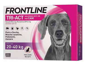 FRONTLINE TRIACT SPOTON PER CANI L  in confezione da 3 pipette    FRONTLINE