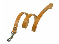 GUINZAGLIO PER CANI CUOIO EXTRA NATURALE SPESSORE MM.2- - cm.110x2 cuoio naturale - 3 pezzi