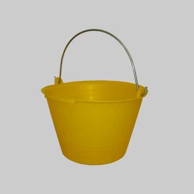 SECCHIO MURATORE 'EXTRA' 12 LT Colore giallo