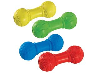 GIOCO SONORO PER CANI PA 5544 IN GOMMA - 4 blister FERPLAST