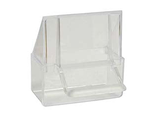 MANGIATOIA ESTERNA PER GABBIA UCCELLI- - cm.7x4x8h. - 6 pezzi