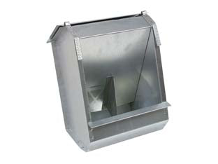 MANGIATOIA CON COPERCHIO PER CONIGLI- - cm.19x13x25h. - 6 pezzi