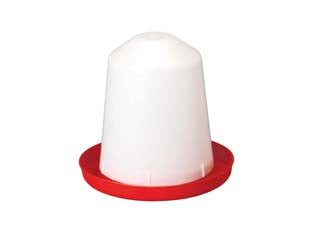 ABBEVERATOIO A SIFONE IN PLASTICA PER PULCINI- - lt.3 ø cm.25x13h. - 10 pezzi