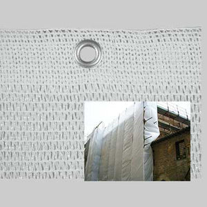 RETE PROTETTIVA PER PONTEGGI BIANCA 1,8x25 mt - 45 mq