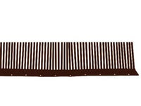 FERMAPASSERI SOTTOTEGOLA IN PLASTICA- - cm.50x11h. - color rame - 40 pezzi