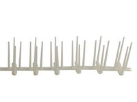 DISSUASORE VOLATILI PER MURETTO IN PLASTICA- - cm.50x7,8h. - 100 pezzi