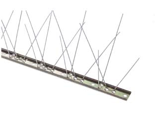 DISSUASORE VOLATILI FLESSIBILE PLURISPILLO INOX- - tipo normale - cm.100 - 25 mt