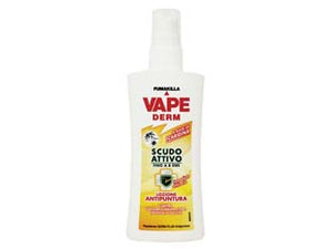 LOZIONE ANTIPUNTURA DERM SCUDO ATTIVO- - flacone spray ml.100 - 12 pezzi VAPE