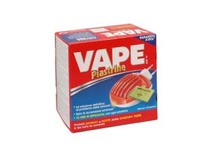 ELETTROEMANATORE CON PIASTRINA- - 1 diffusore + 10 piastrine - 6 pezzi VAPE