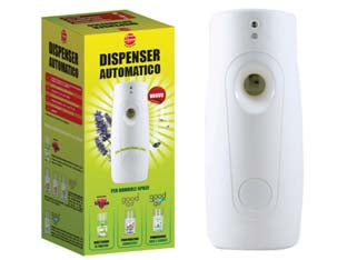 EROGATORE AUTOMATICO BOMBOLETTA INSETTICIDA SPRAY    EBANO