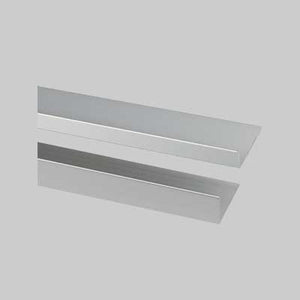 PROFILO PER RIVESTIMENTI ANGOLARE TIPO 'L' 30x15x1 mm - lucido - barra 2 mt 954/93 - 10 metrilineari- ARCANSAS