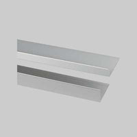 PROFILO PER RIVESTIMENTI ANGOLARE TIPO 'L' 30x15x1 mm - satinato - barra 2 mt 954 - 10 metrilineari- ARCANSAS