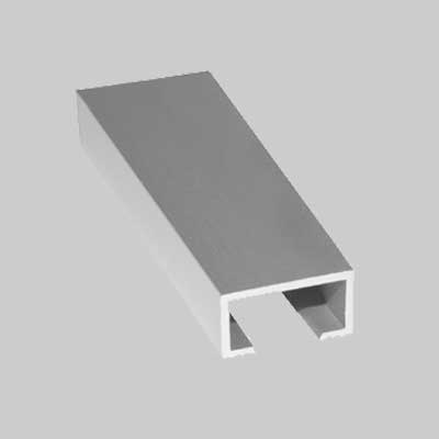 LISTELLO PER RIVESTIMENTI 'PIATTO' H. 10x8 mm - lucido - 2,50 mt - 2,5 metrilineari