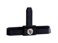 TEE PLASTICA MAGNETICO PER PROFILO LINEA C- - nero - 25 pezzi SANGIORGIO