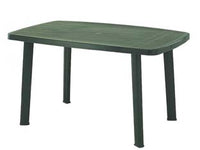 TAVOLO DA GIARDINO FARO VERDE CM.135X82X72H.  cm.137x85x72h.  peso kg.9,5