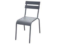 SEDIA IN ACCIAIO MODELLO LONDRA COLORE ANTRACITE  cm.56,5x45,5x81h.    VETTE