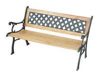 PANCHINA LOSANGHE  tipo normale  cm.126x56x74h.  peso Kg.23    VETTE