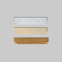 BATTISCOPA PER LAMINATO 'FIX' Col. Rovere bianco per col. Lodos e Bora - 2,4 metrilineari