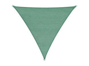 VELA OMBREGGIANTE HDPE TRIANGOLARE VERDE  mt.3,6x3,6x3,6    VETTE