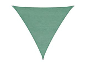 VELA OMBREGGIANTE HDPE TRIANGOLARE VERDE  mt.5x5x5    VETTE