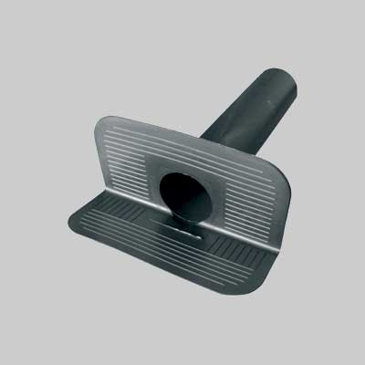 BOCCHETTONE DI SCARICO ANGOLARE TONDO Ø mm 100x410h