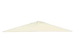 TELO DI RICAMBIO PER OMBRELLONE  per ns codice 159388 (CDF03206) 300X400    VETTE