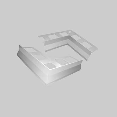 ANGOLARE PER GOCCIOLATOIO PER BALCONI E TERRAZZE 'NOR'  Interno