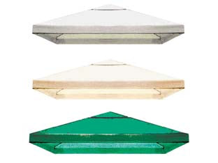 COPERTURA PER GAZEBO  mt.3x3xcm.20h.  colore beige    VETTE
