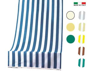 TENDA DA SOLE RIO LARGHE CM.140  cm.300h.  bianco/grigio