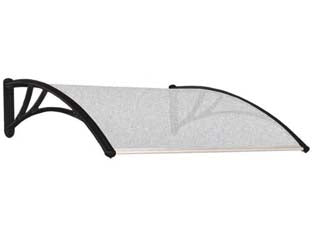 PENSILINA IN POLICARBONATO ALVEOLARE TRASPARENTE  cm.120x80x23h.    VETTE