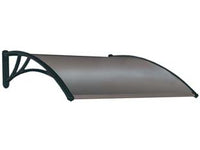 PENSILINA IN POLICARBONATO ALVEOLARE FUME'  cm.150x100x28h.    VETTE