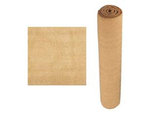 RETE OMBREGGIANTE PER BALCONI IN HDPE BEIGE  mt.2h. rot. mt.50    TREX