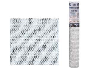 RETE OMBREGGIANTE NORMALE 90% BIANCA IN MINIROLL- - mt.1h. rot. mt.3 - 1 rotolo T-REX