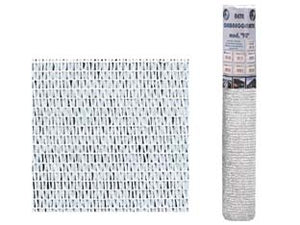 RETE OMBREGGIANTE NORMALE 90% BIANCA IN MINIROLL- - mt.4h. rot. mt.5 - 1 rotolo T-REX